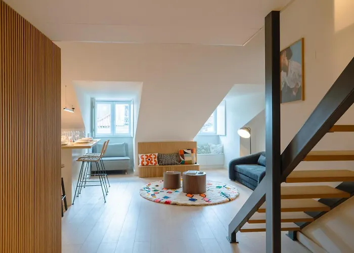 شقة Chic 1br Duplex W/ac Santa Catarina | By Airnest